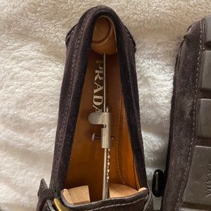Men’s Prada Suede Loafers